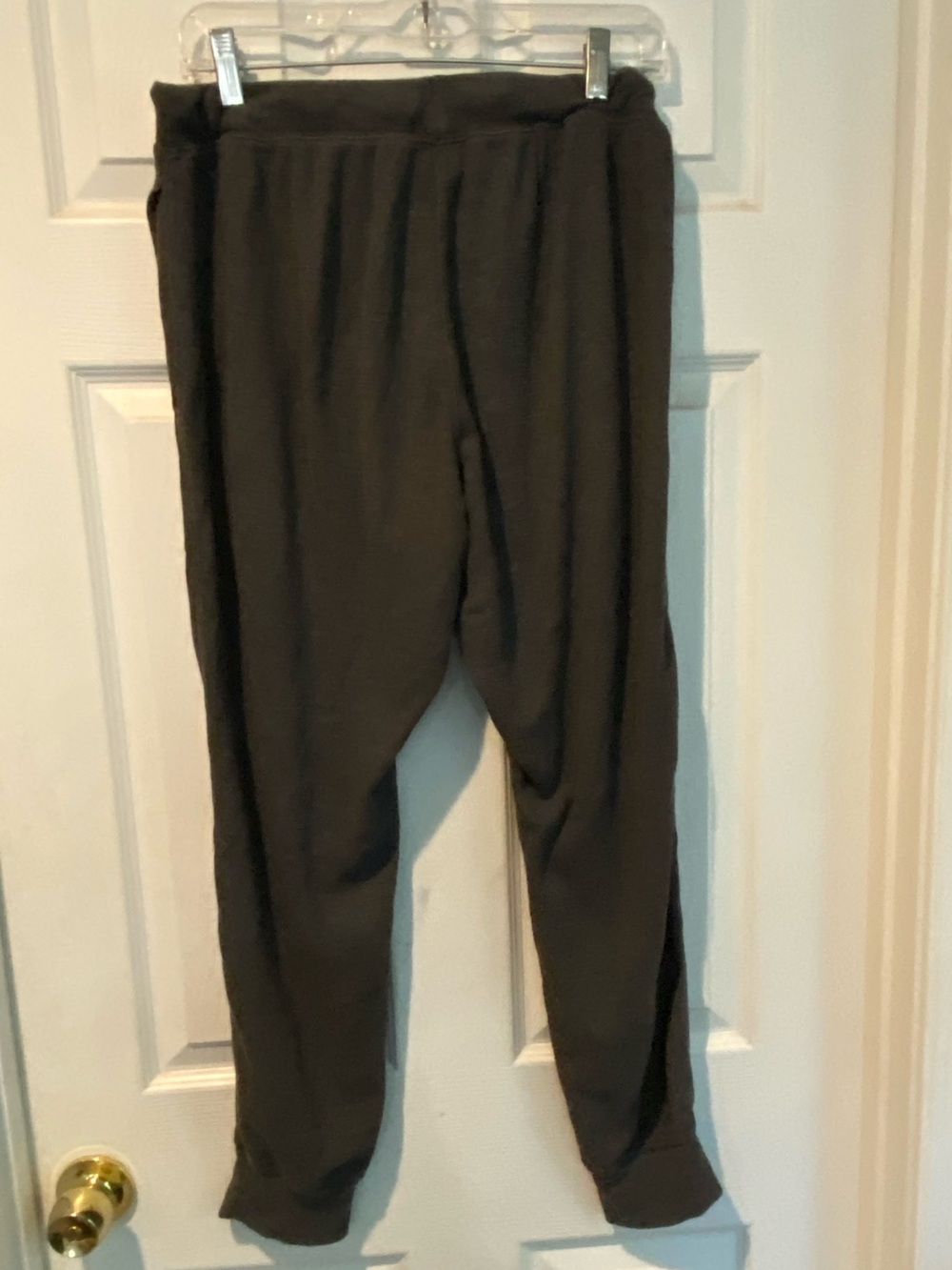 Polo by Ralph Lauren Men's Dark Grey Sleep Jogger Waffle Knit - Picture 3 of 5